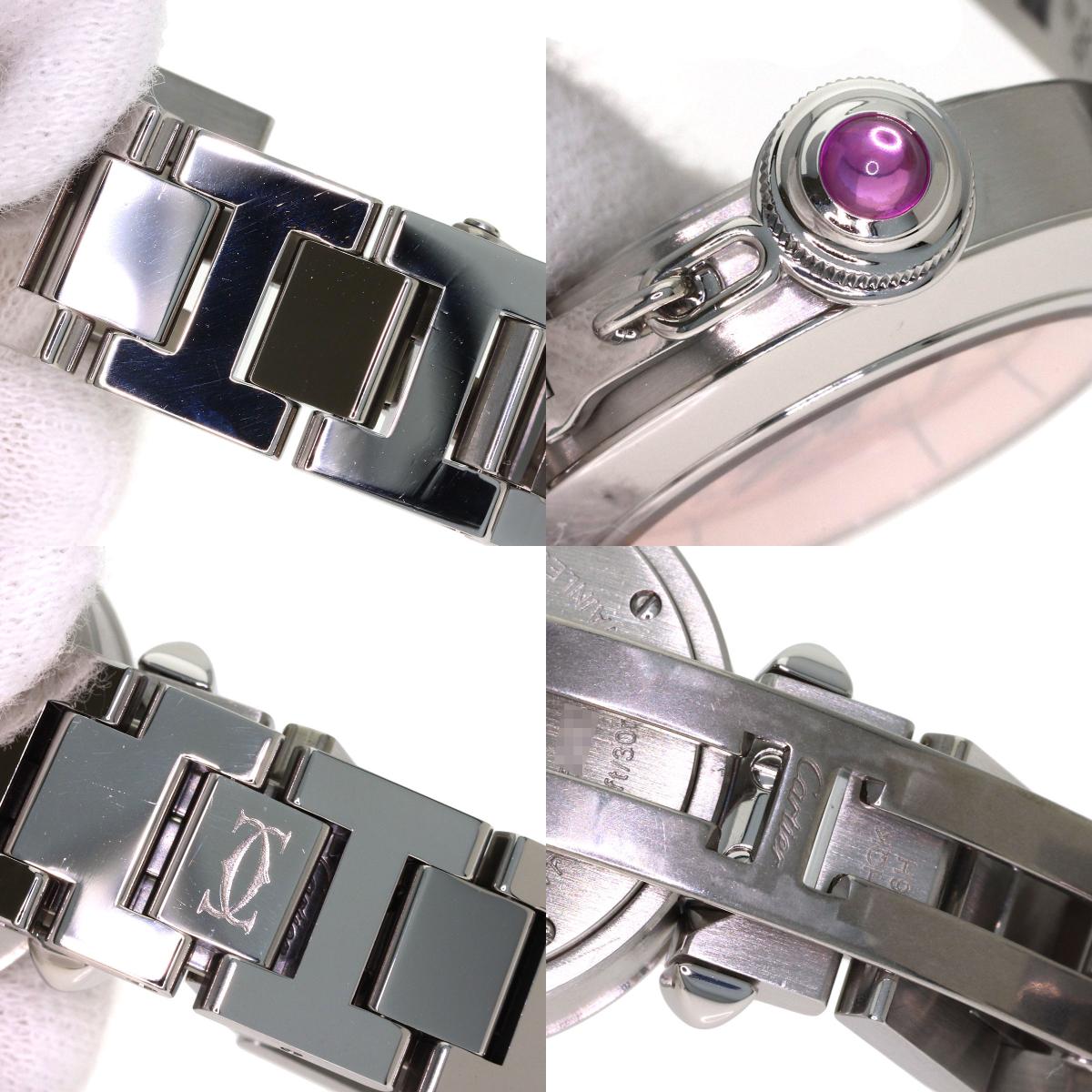 CARTIER カルティエ W3140008 ミスパシャ 腕時計 SS レディース 中古