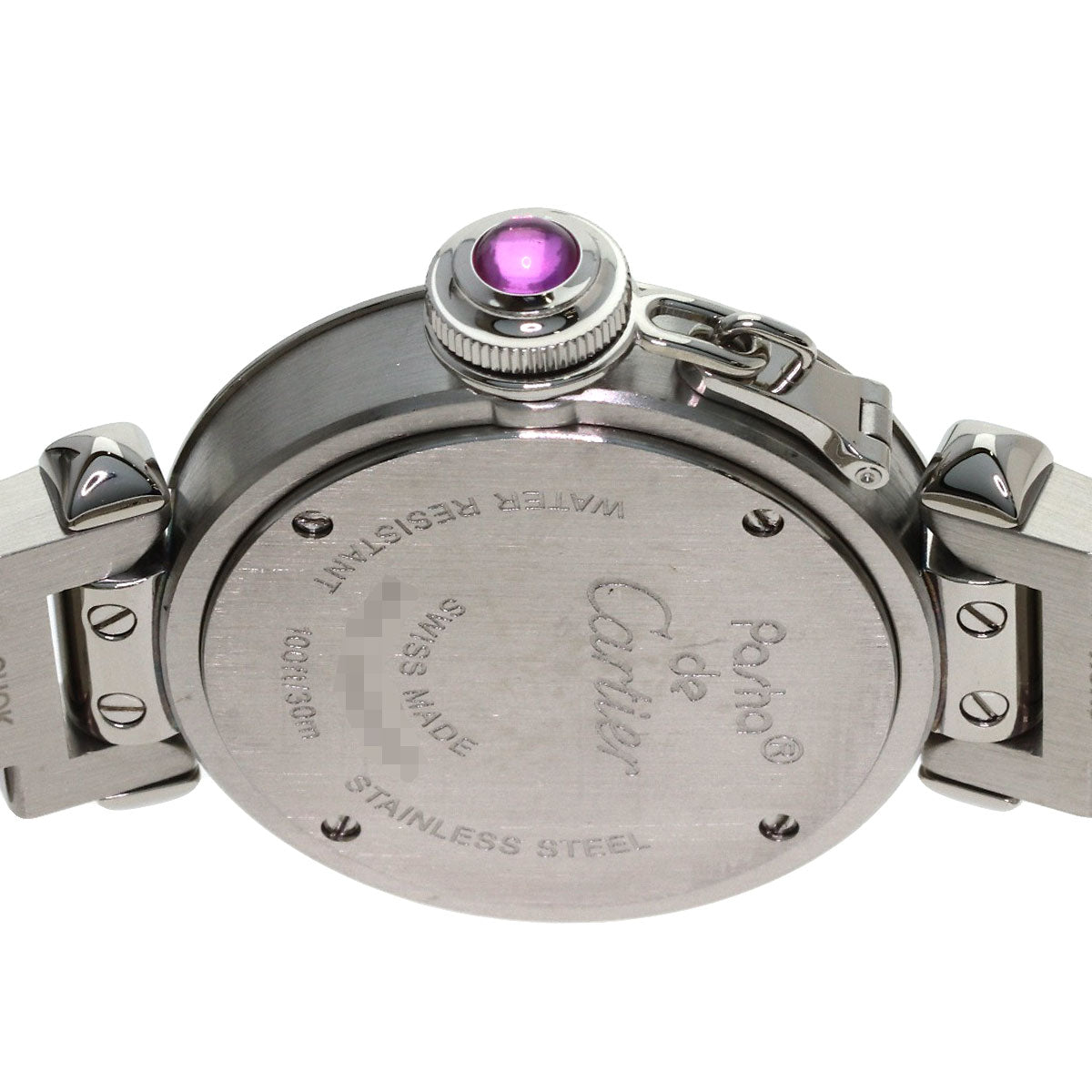 CARTIER カルティエ W3140008 ミスパシャ 腕時計 SS レディース 中古