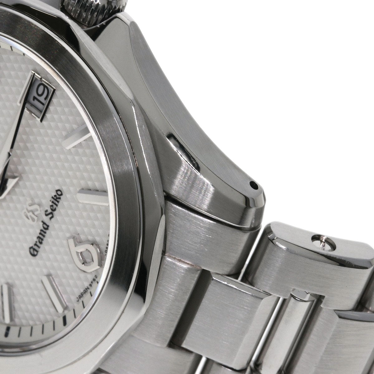 SEIKO セイコー SBGX033 9F62-0A60 グランドセイコー ラウンドフェイス 腕時計 SS メンズ 中古