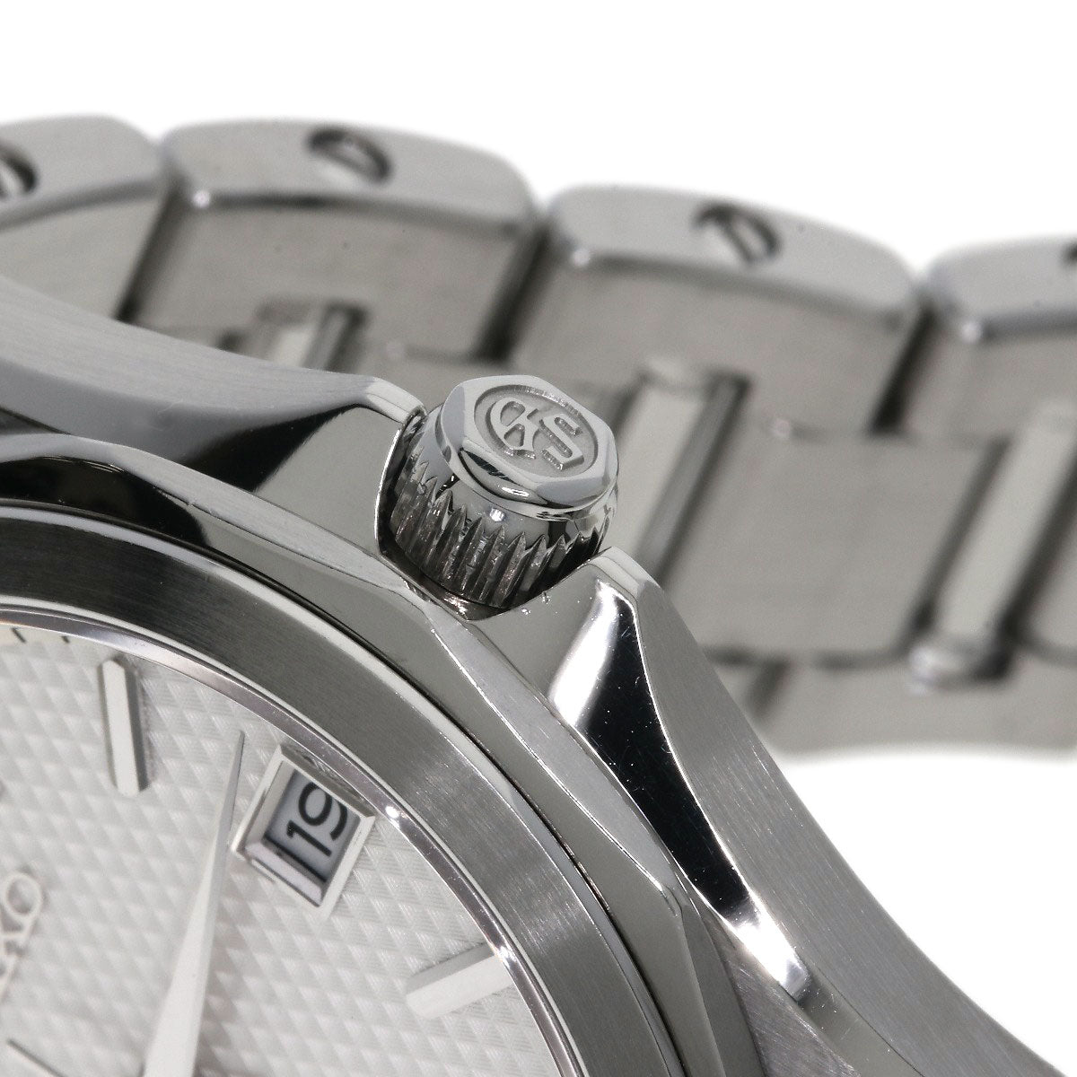 SEIKO セイコー SBGX033 9F62-0A60 グランドセイコー ラウンドフェイス 腕時計 SS メンズ 中古