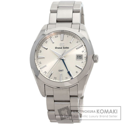 SEIKO セイコー SBGN011 9F86-0AF0 グランドセイコー ヘリテージ GMT 腕時計 SS メンズ 中古