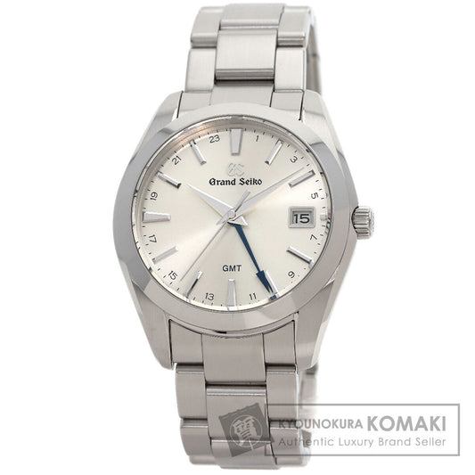 SEIKO セイコー SBGN011 9F86-0AF0 グランドセイコー ヘリテージ GMT 腕時計 SS メンズ 中古