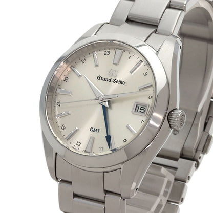 SEIKO セイコー SBGN011 9F86-0AF0 グランドセイコー ヘリテージ GMT 腕時計 SS メンズ 中古