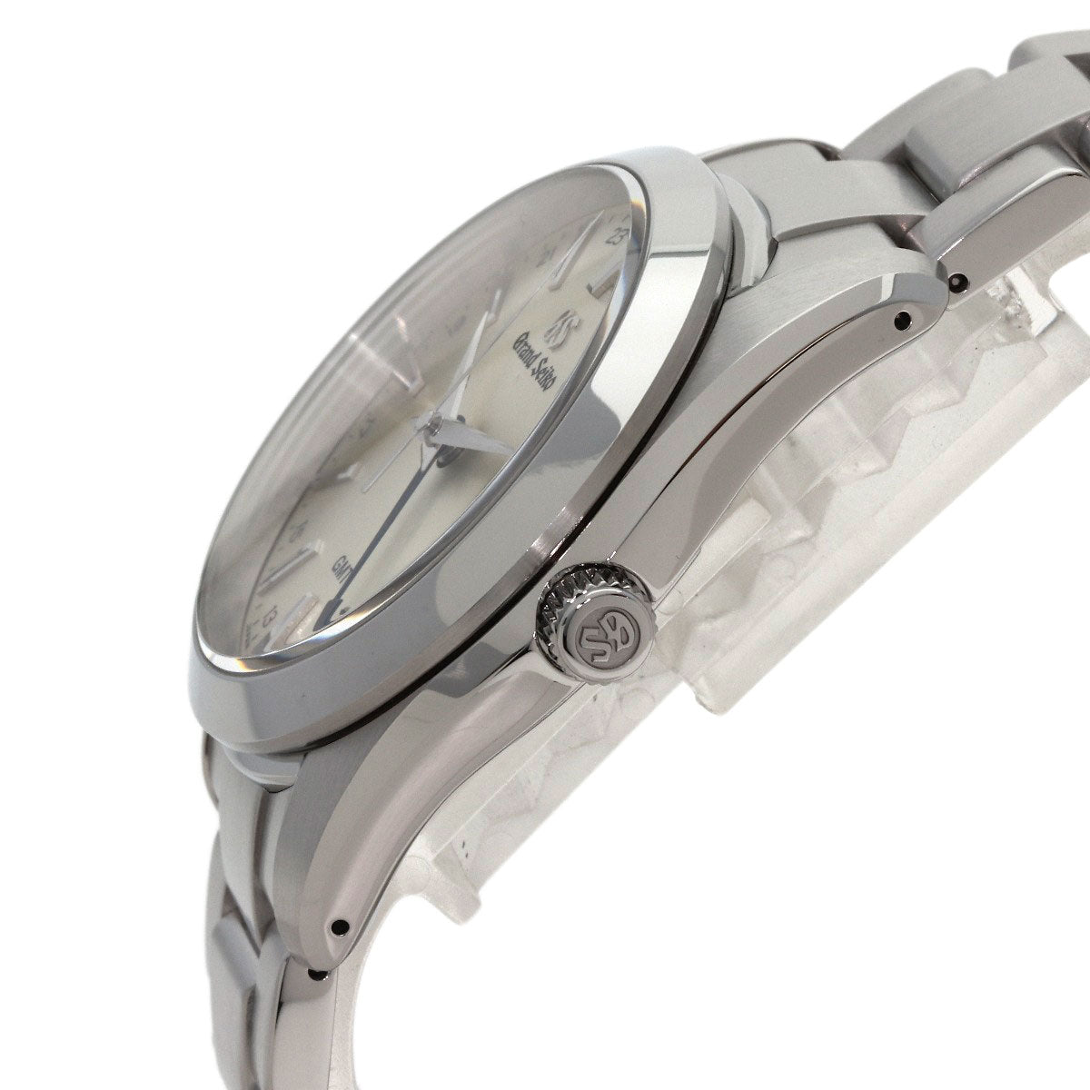 SEIKO セイコー SBGN011 9F86-0AF0 グランドセイコー ヘリテージ GMT 腕時計 SS メンズ 中古