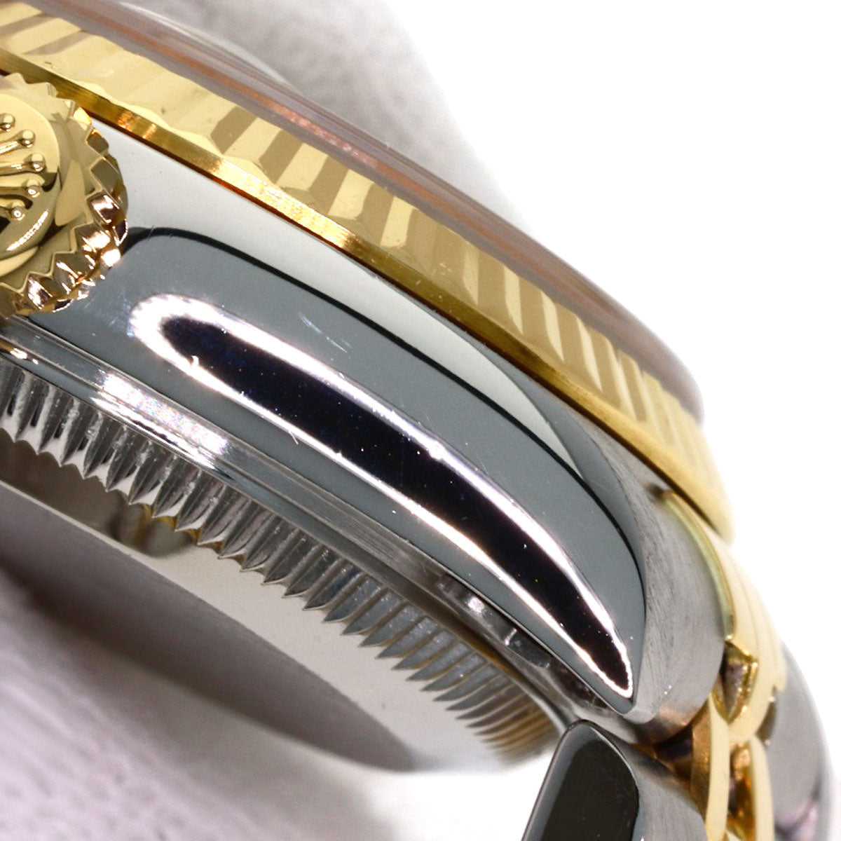 ROLEX ロレックス 79173G デイトジャスト 10P ダイヤモンド 腕時計 SS レディース 中古