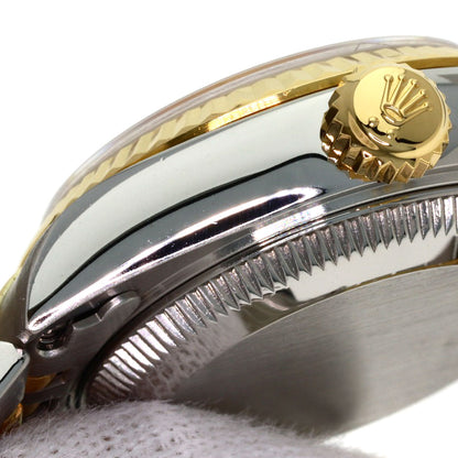 ROLEX ロレックス 79173G デイトジャスト 10P ダイヤモンド 腕時計 SS レディース 中古