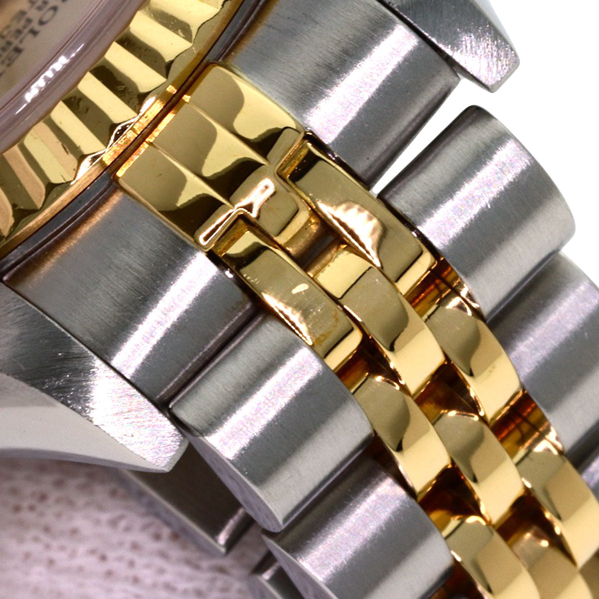 ROLEX ロレックス 79173G デイトジャスト 10P ダイヤモンド 腕時計 SS レディース 中古