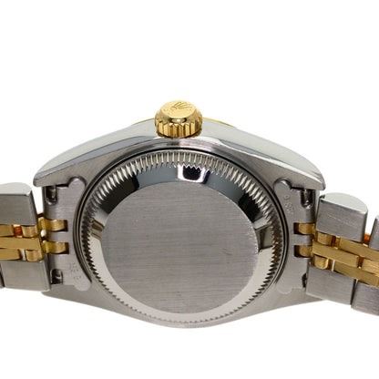 ROLEX ロレックス 79173G デイトジャスト 10P ダイヤモンド 腕時計 SS レディース 中古