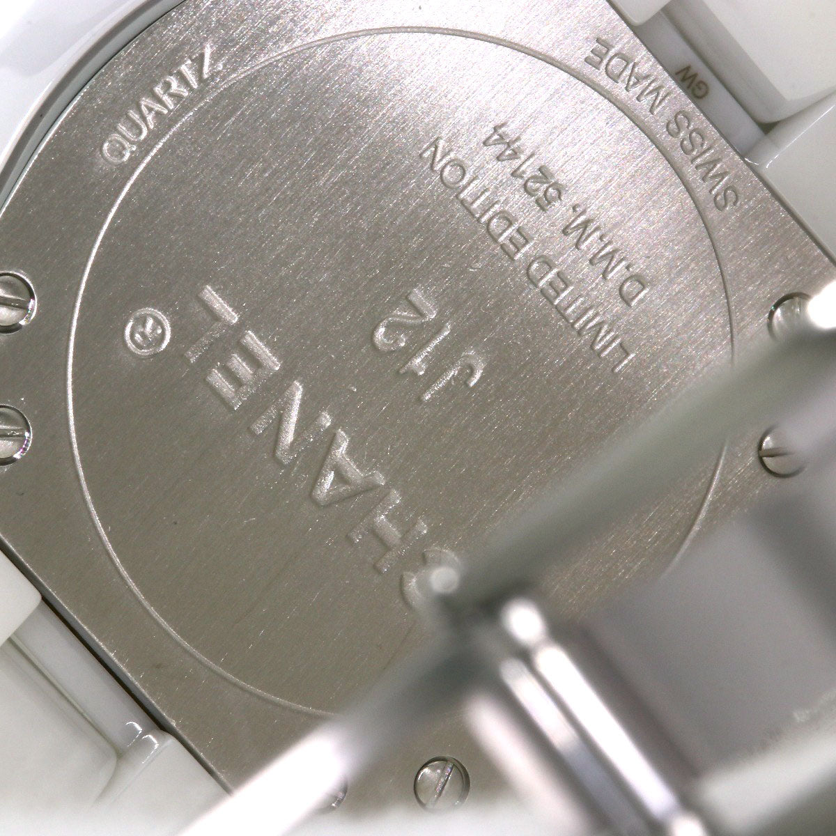 CHANEL シャネル H4467 J12 2015年世界限定1200本 ソフトピンク 腕時計 セラミック レディース 中古