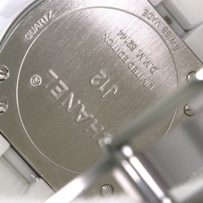 CHANEL シャネル H4467 J12 2015年世界限定1200本 ソフトピンク 腕時計 セラミック レディース 中古