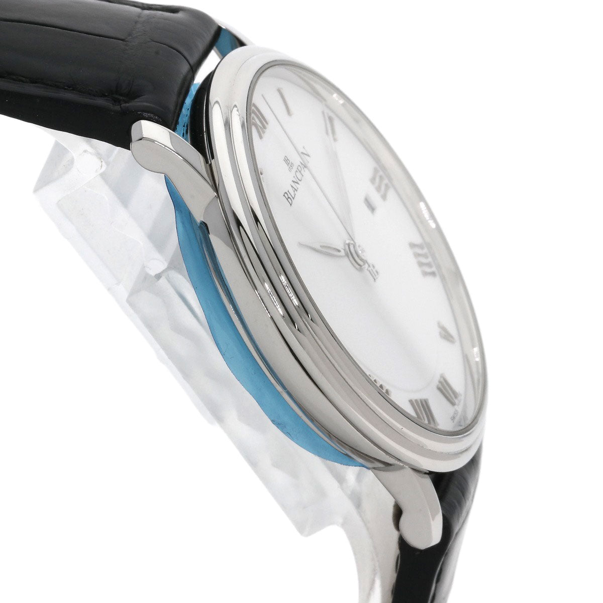ブランパン 6651-1127-55B ヴィルレ ウルトラスリム デイト 40mm 腕時計 中古 商品画像7