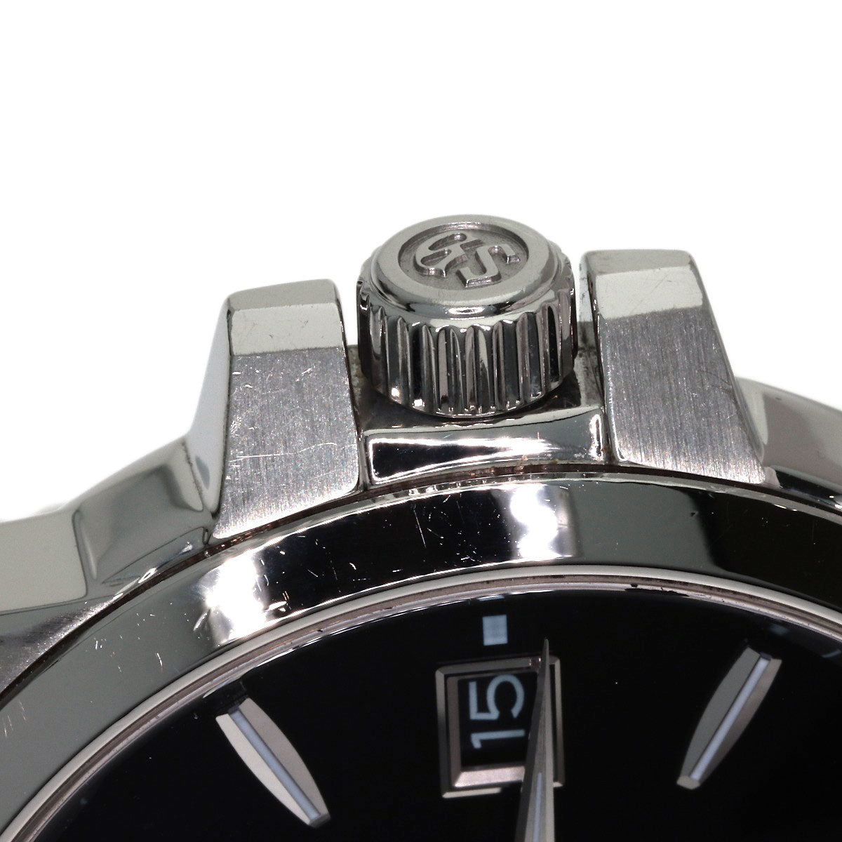 SEIKO セイコー SBGX049 グランドセイコー ラウンドフェイス 腕時計 SS メンズ 中古