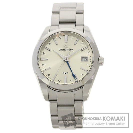 SEIKO セイコー SBGN011 9F86-0AF0 グランドセイコー ヘリテージ GMT 腕時計 SS メンズ 中古