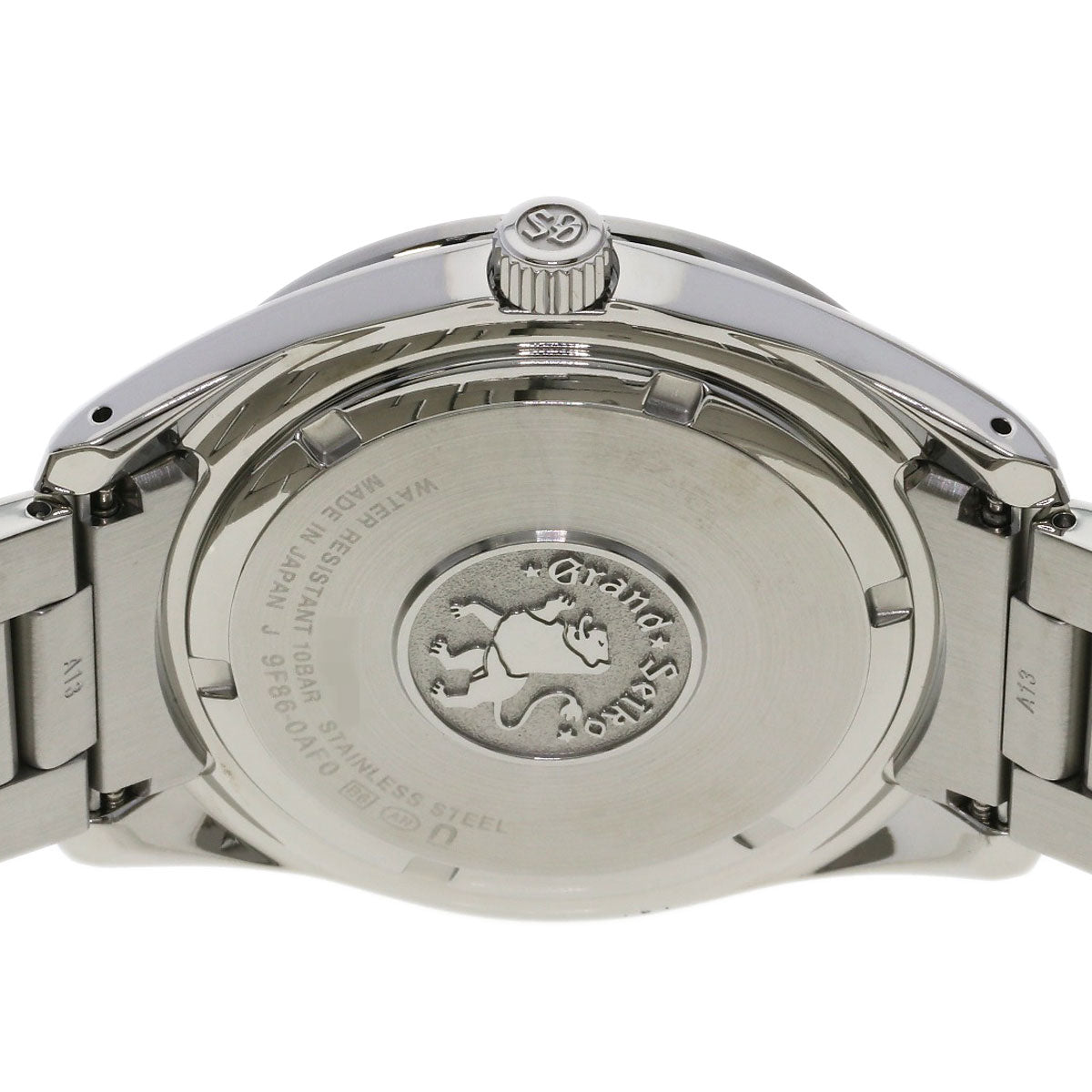SEIKO セイコー SBGN011 9F86-0AF0 グランドセイコー ヘリテージ GMT 腕時計 SS メンズ 中古