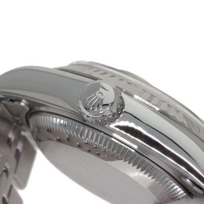 ROLEX ロレックス 69174G デイトジャスト 10P ダイヤモンド 腕時計 SS レディース 中古
