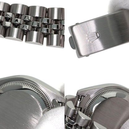 ROLEX ロレックス 69174G デイトジャスト 10P ダイヤモンド 腕時計 SS レディース 中古