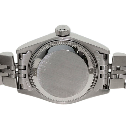 ROLEX ロレックス 69174G デイトジャスト 10P ダイヤモンド 腕時計 SS レディース 中古
