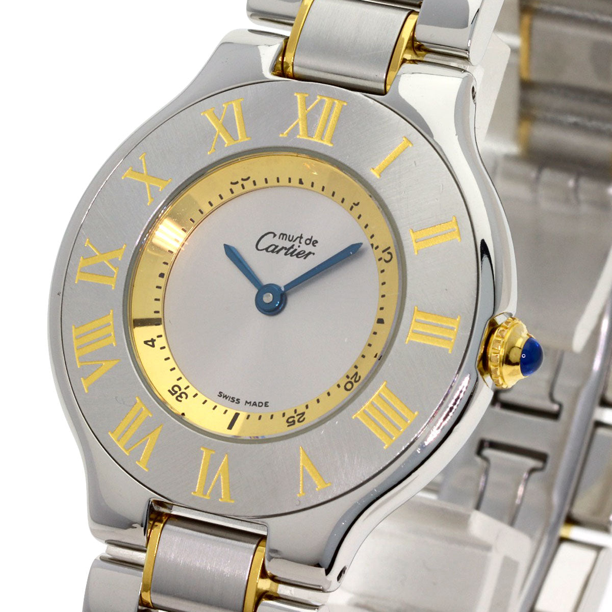 CARTIER カルティエ マスト21 腕時計 SS ユニセックス 中古