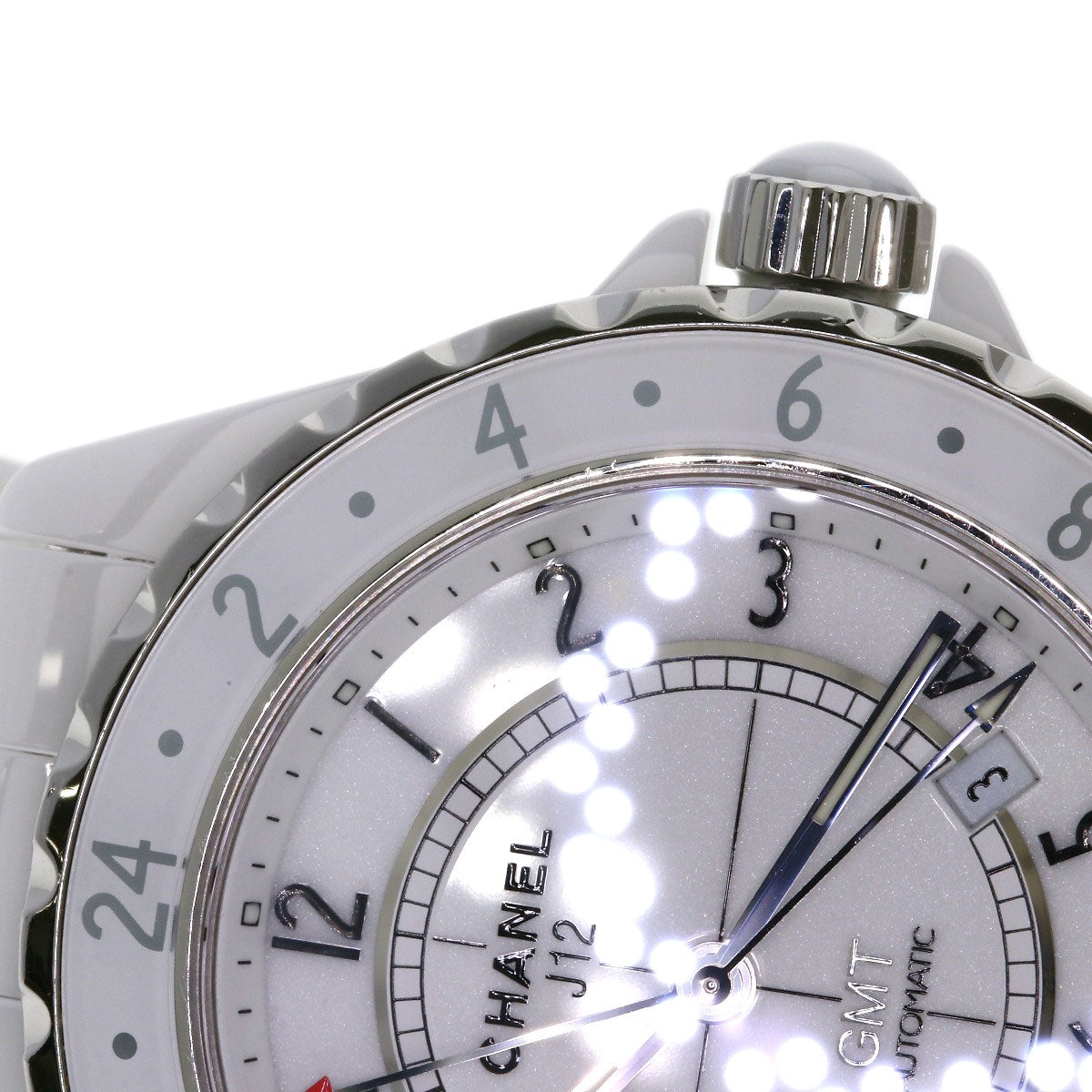 CHANEL シャネル H2126 J12 42mm GMT 腕時計 セラミック メンズ 中古