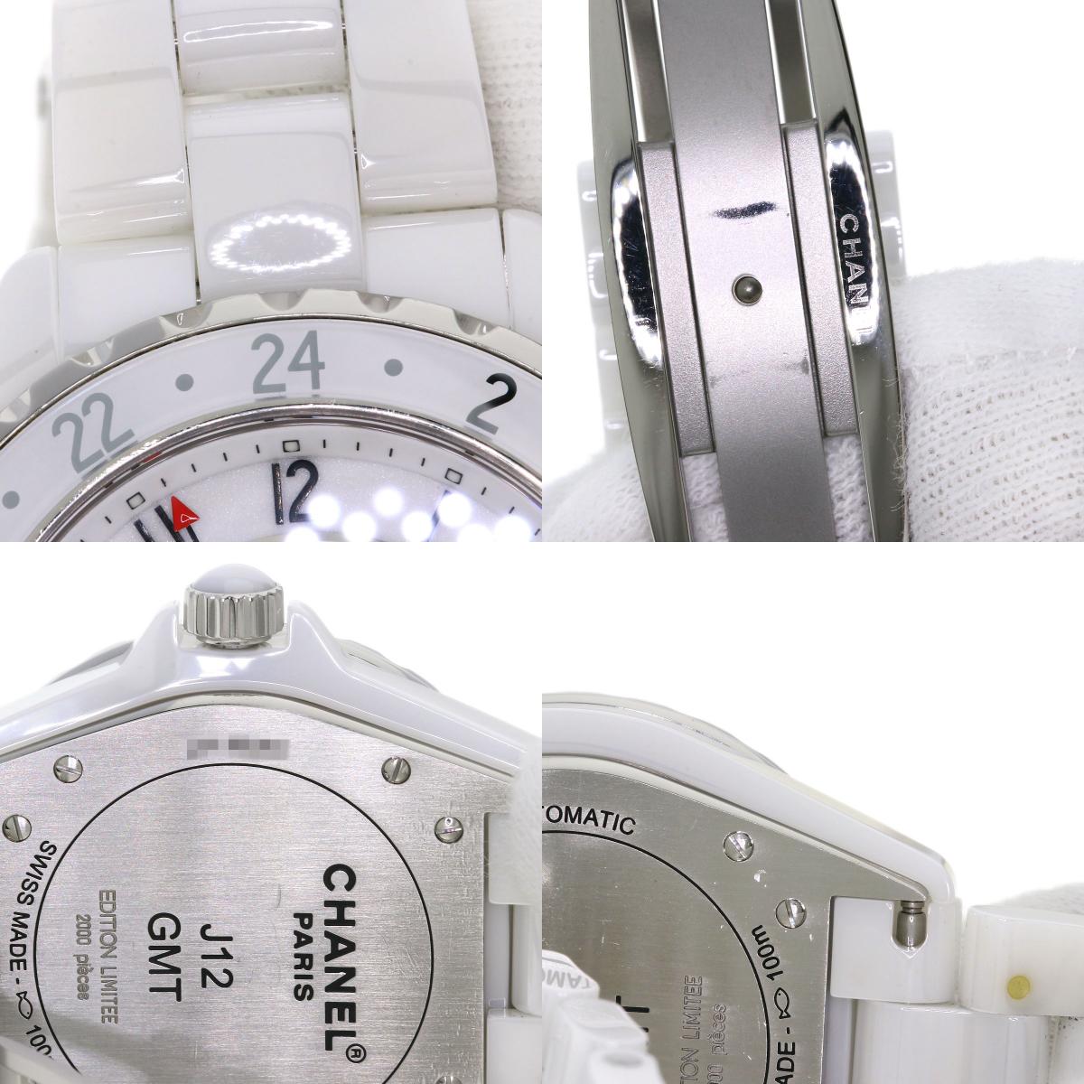 CHANEL シャネル H2126 J12 42mm GMT 腕時計 セラミック メンズ 中古