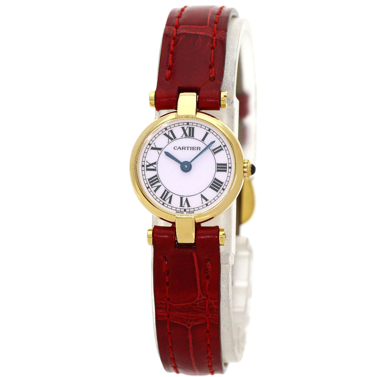 CARTIER カルティエ マストヴァンドーム 腕時計 K18YG レディース 中古