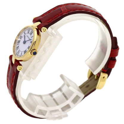 CARTIER カルティエ マストヴァンドーム 腕時計 K18YG レディース 中古