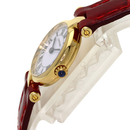 CARTIER カルティエ マストヴァンドーム 腕時計 K18YG レディース 中古