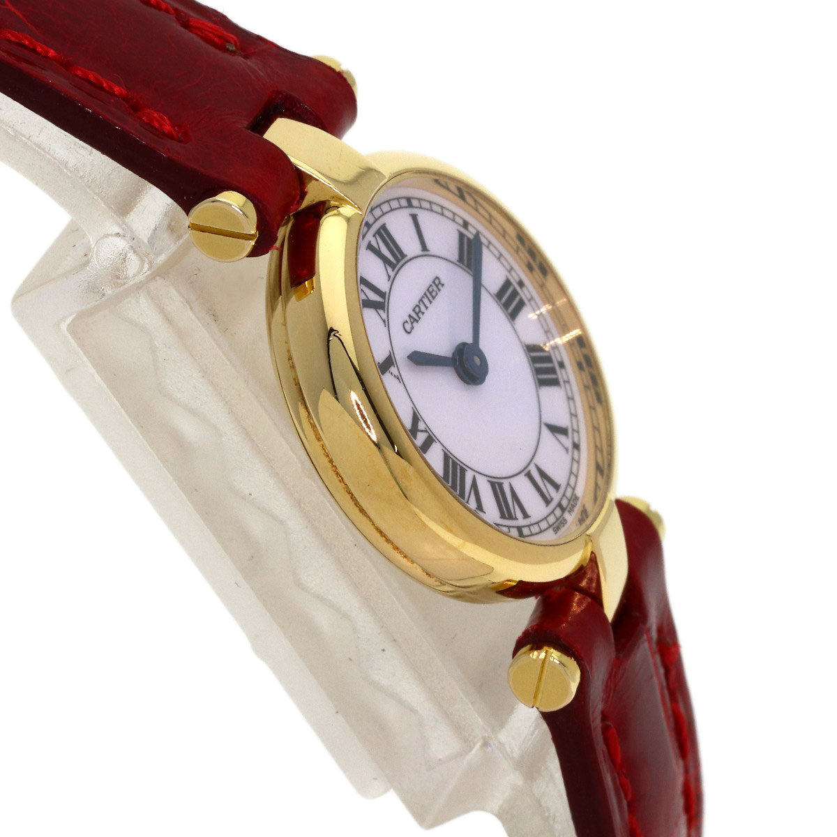 CARTIER カルティエ マストヴァンドーム 腕時計 K18YG レディース 中古