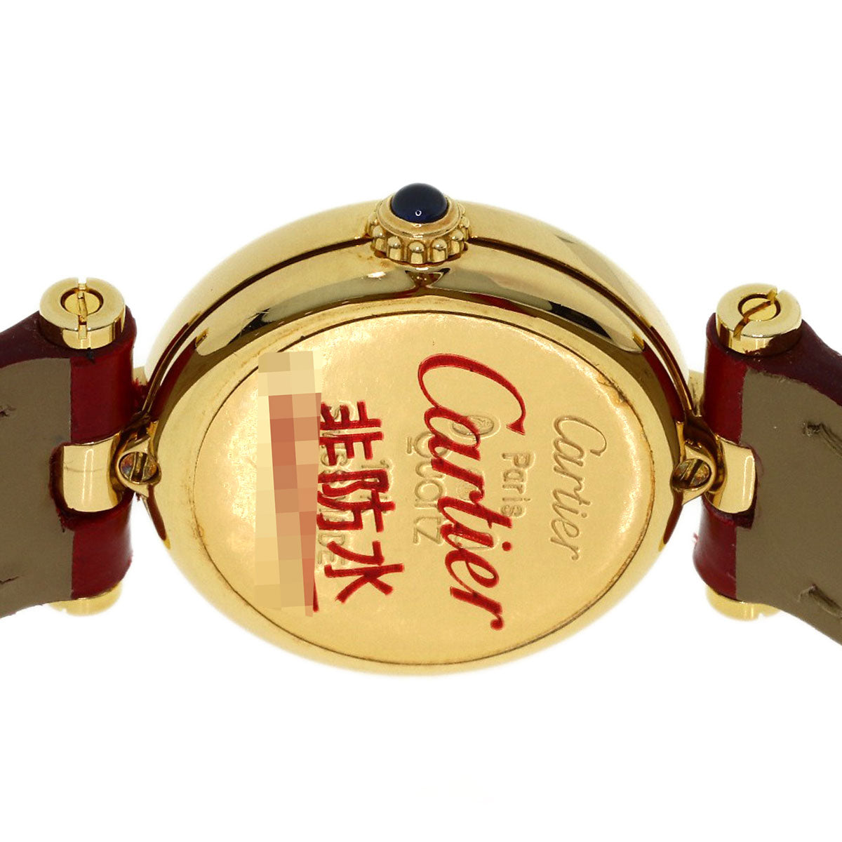 CARTIER カルティエ マストヴァンドーム 腕時計 K18YG レディース 中古