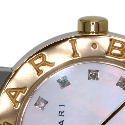 BVLGARI ブルガリ BB23SG ブルガリブルガリ 12P ダイヤモンド 腕時計 SS レディース 中古