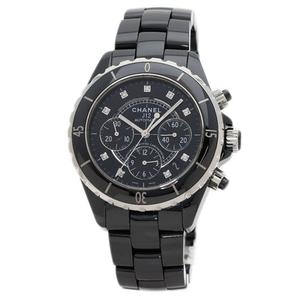 シャネル H2419 J12 クロノグラフ 41mm 9P ダイヤモンド 腕時計 中古 商品画像2