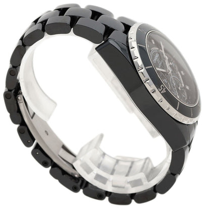 シャネル H2419 J12 クロノグラフ 41mm 9P ダイヤモンド 腕時計 中古 商品画像3