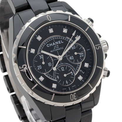 シャネル H2419 J12 クロノグラフ 41mm 9P ダイヤモンド 腕時計 中古 商品画像5