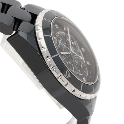シャネル H2419 J12 クロノグラフ 41mm 9P ダイヤモンド 腕時計 中古 商品画像7