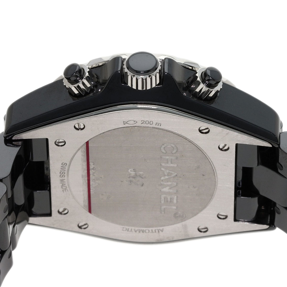 シャネル H2419 J12 クロノグラフ 41mm 9P ダイヤモンド 腕時計 中古 商品画像8