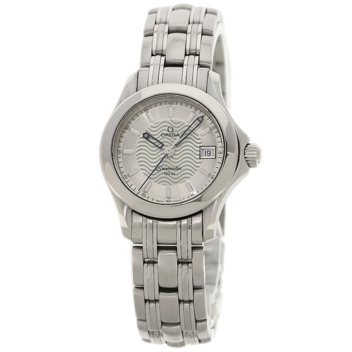 OMEGA オメガ 2571.31 シーマスター 120m 腕時計 SS レディース 中古