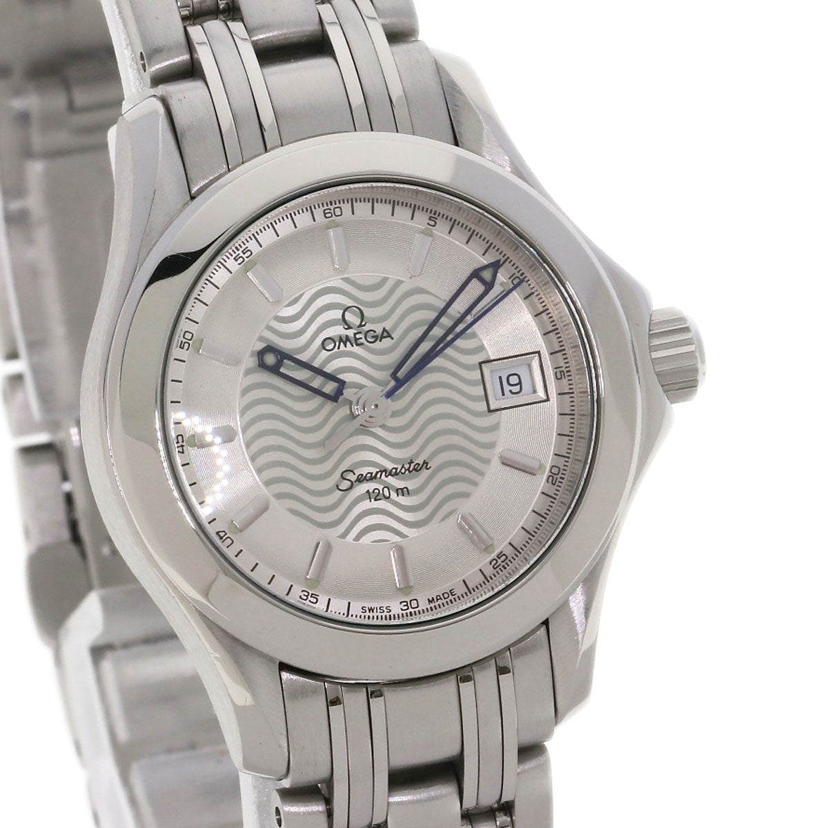 OMEGA オメガ 2571.31 シーマスター 120m 腕時計 SS レディース 中古