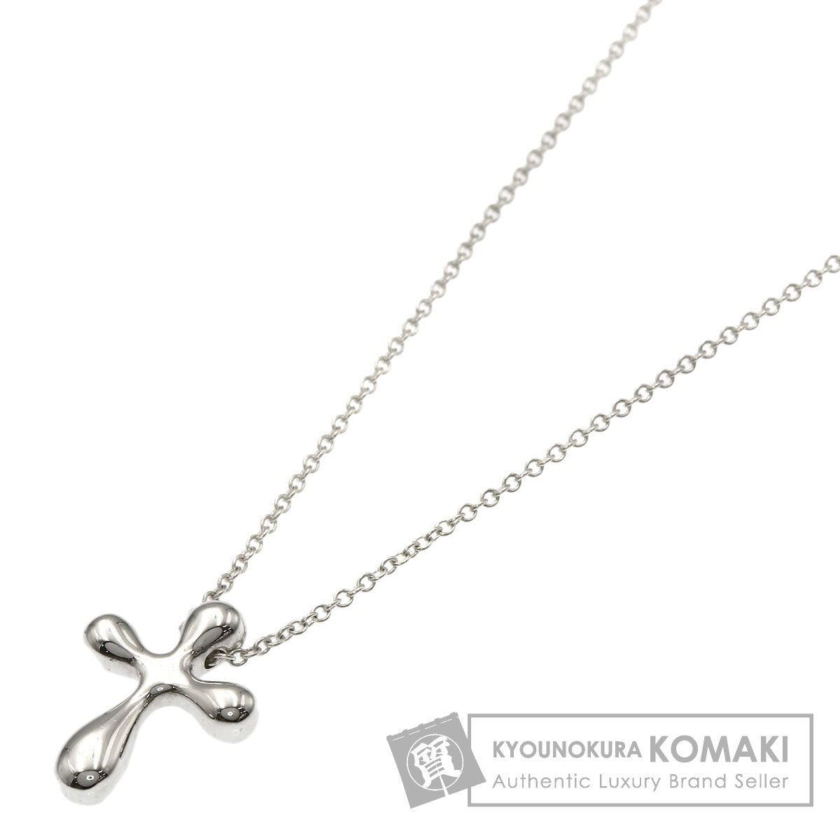 ティファニー スモール クロス ネックレス 中古 商品画像1