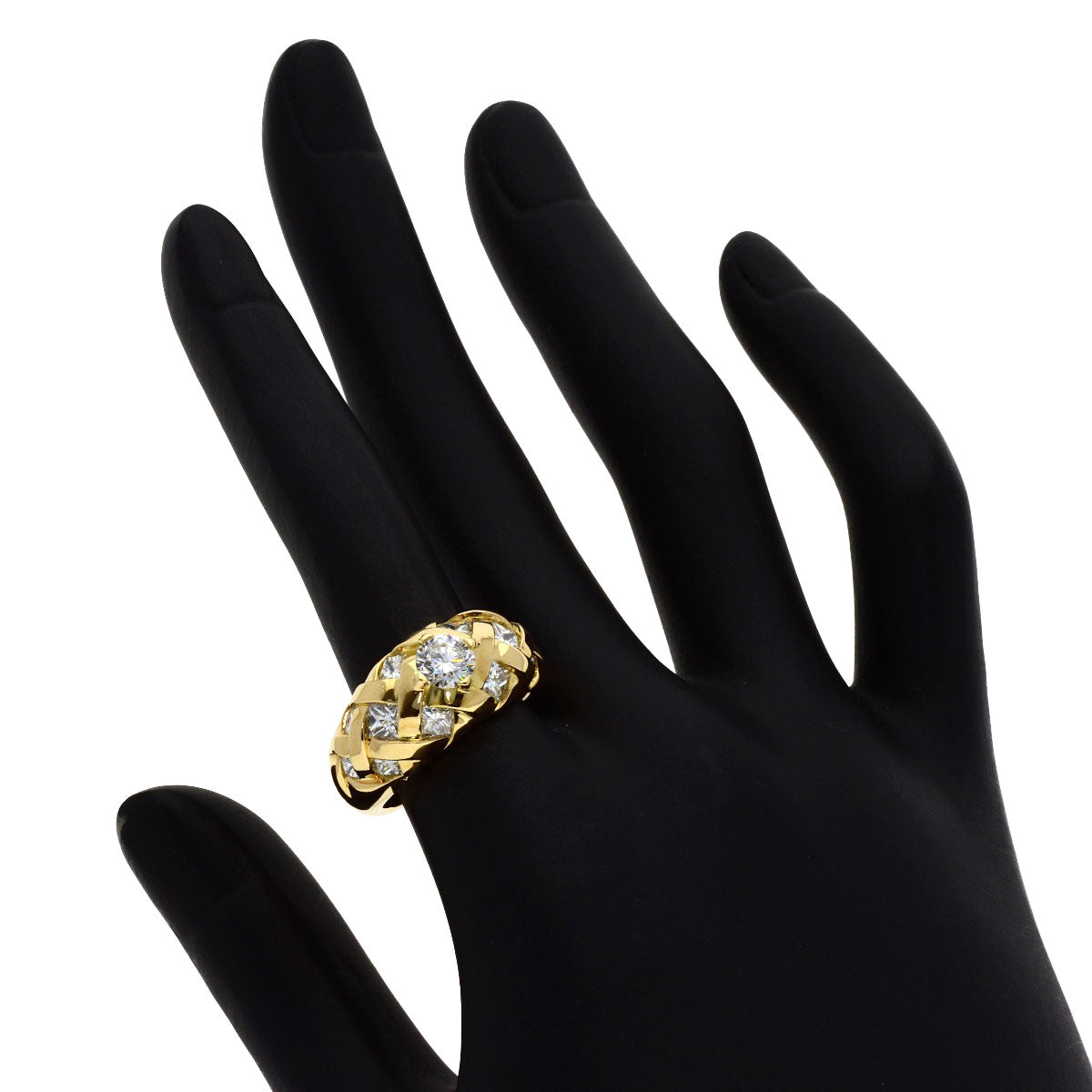 シャネル バロックコレクション プリンセスカット ダイヤモンド リング・指輪 中古 商品画像8