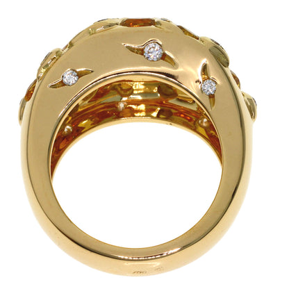 シャネル 太陽モチーフ イエローサファイア ダイヤモンド #52 リング・指輪 中古 商品画像5
