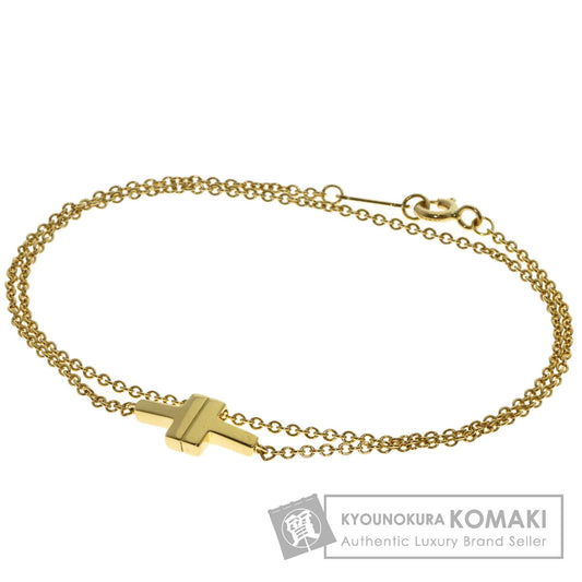 ティファニー T TOW ダブルチェーン ブレスレット 中古 商品画像1