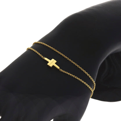 ティファニー T TOW ダブルチェーン ブレスレット 中古 商品画像6