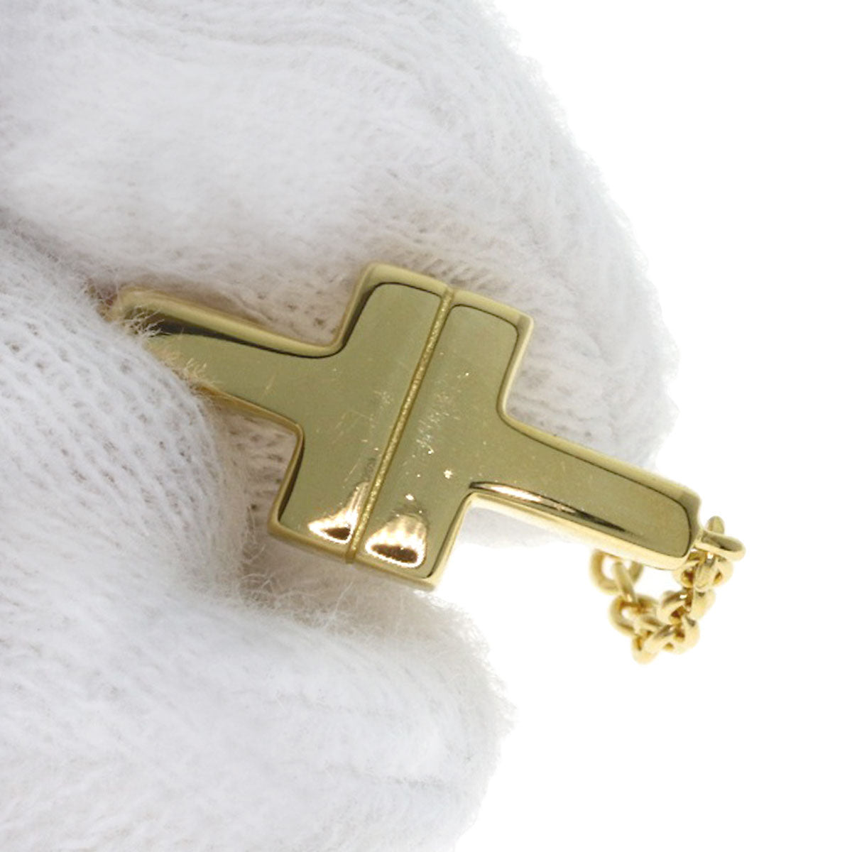 ティファニー T TOW ダブルチェーン ブレスレット 中古 商品画像7