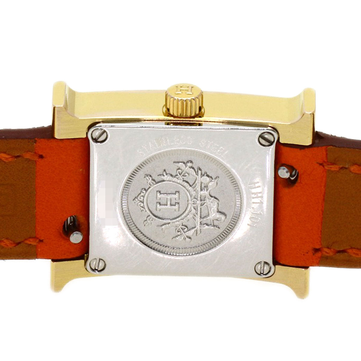 エルメス HH1.101 Hウォッチミニ ドゥブルトゥール 腕時計 中古 商品画像7