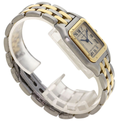 CARTIER カルティエ W25028B6 パンテール MM 2ロウ 腕時計 SS ボーイズ 中古