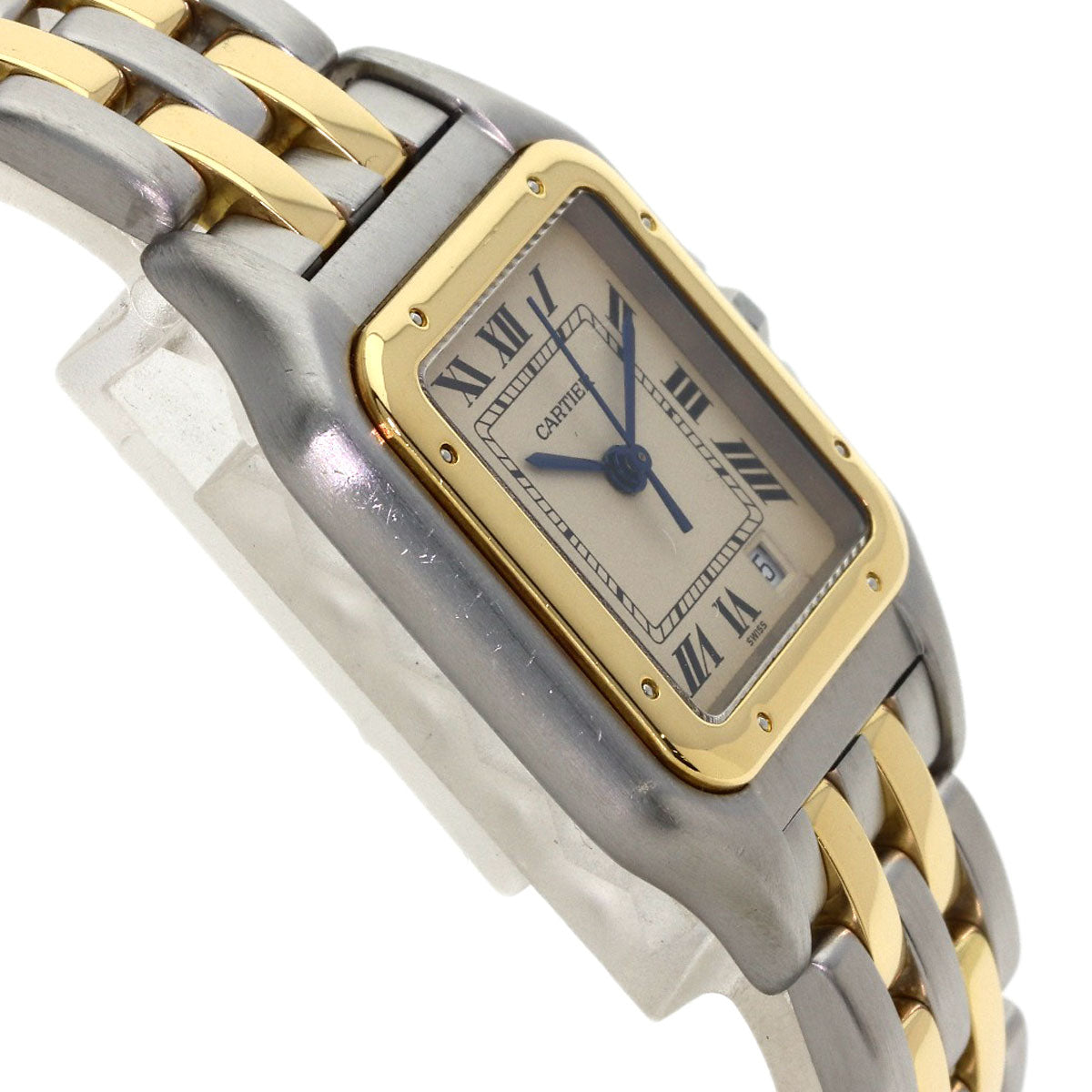 CARTIER カルティエ W25028B6 パンテール MM 2ロウ 腕時計 SS ボーイズ 中古