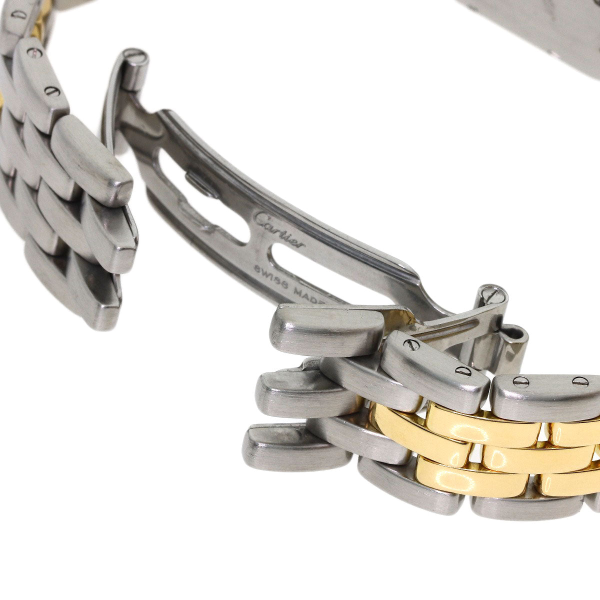 CARTIER カルティエ W25028B6 パンテール MM 2ロウ 腕時計 SS ボーイズ 中古