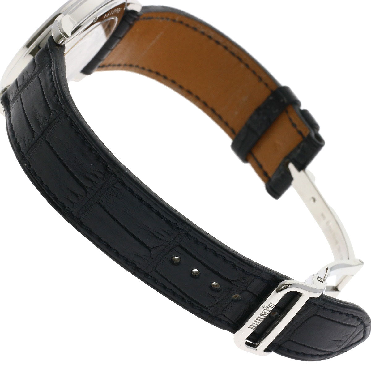 HERMES エルメス SM1.710 セザム 腕時計 SS メンズ 中古