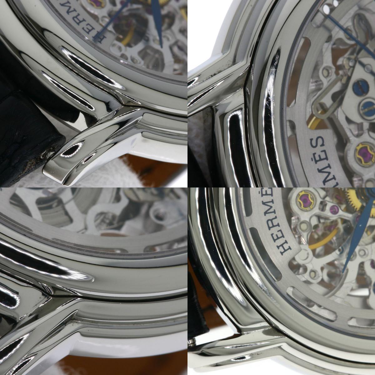 HERMES エルメス SM1.710 セザム 腕時計 SS メンズ 中古
