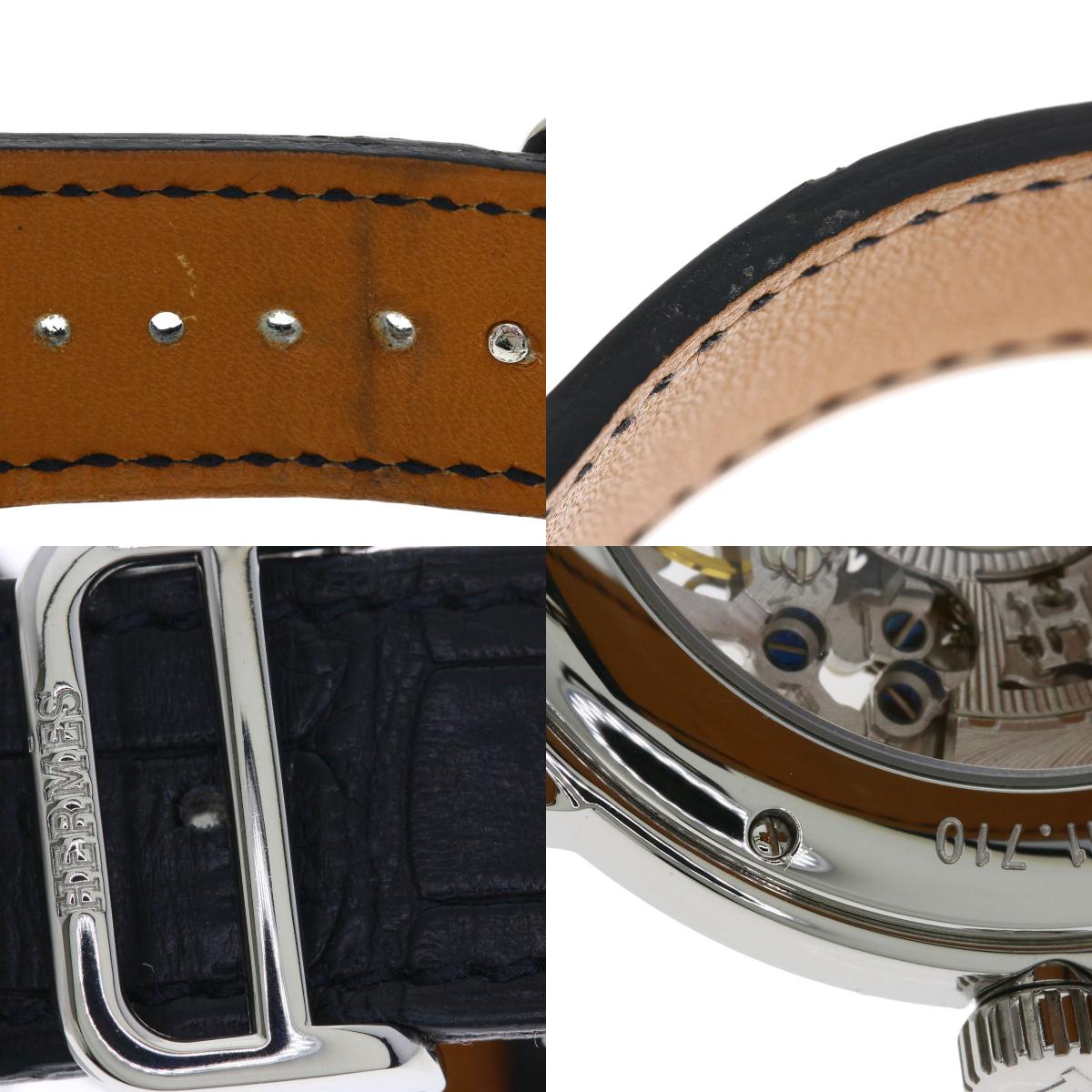 HERMES エルメス SM1.710 セザム 腕時計 SS メンズ 中古